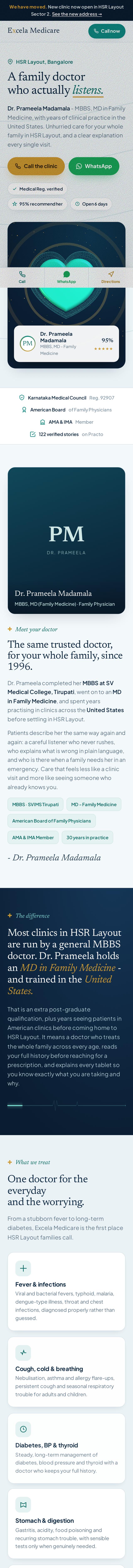 Excela Medicare website scrolling walkthrough